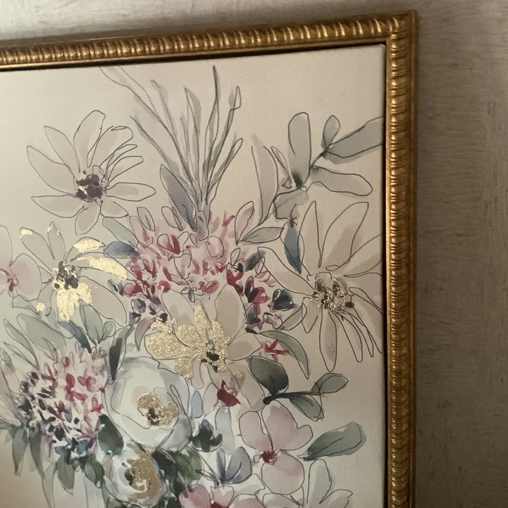 Wall art Floral‎ golf frame golf leaf home decor